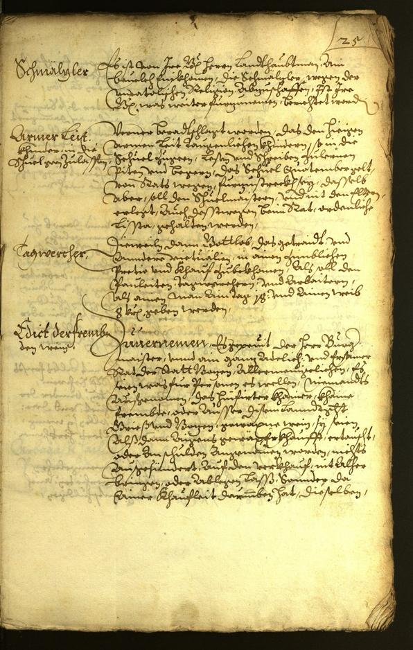 Civic Archives of Bozen-Bolzano - BOhisto Minutes of the council 1625 