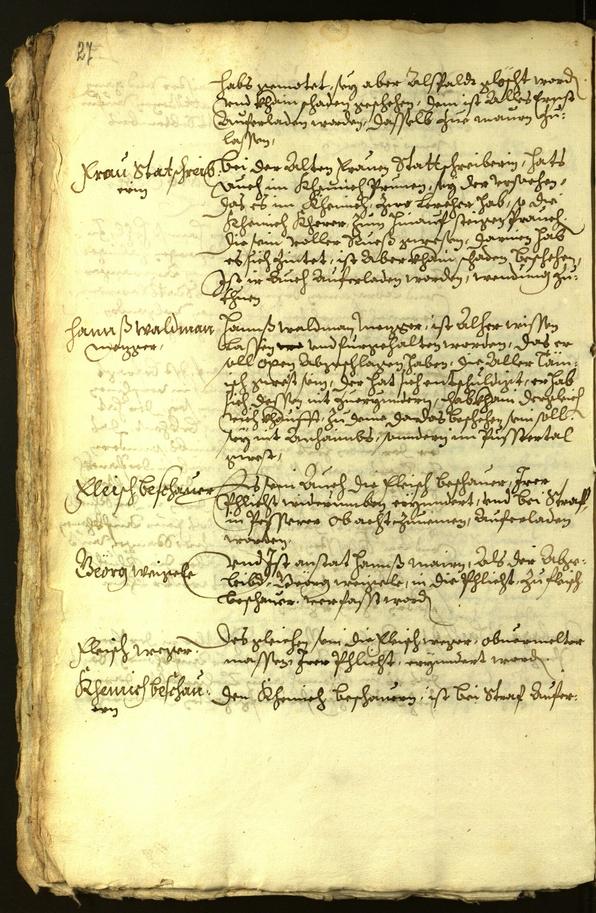 Civic Archives of Bozen-Bolzano - BOhisto Minutes of the council 1625 