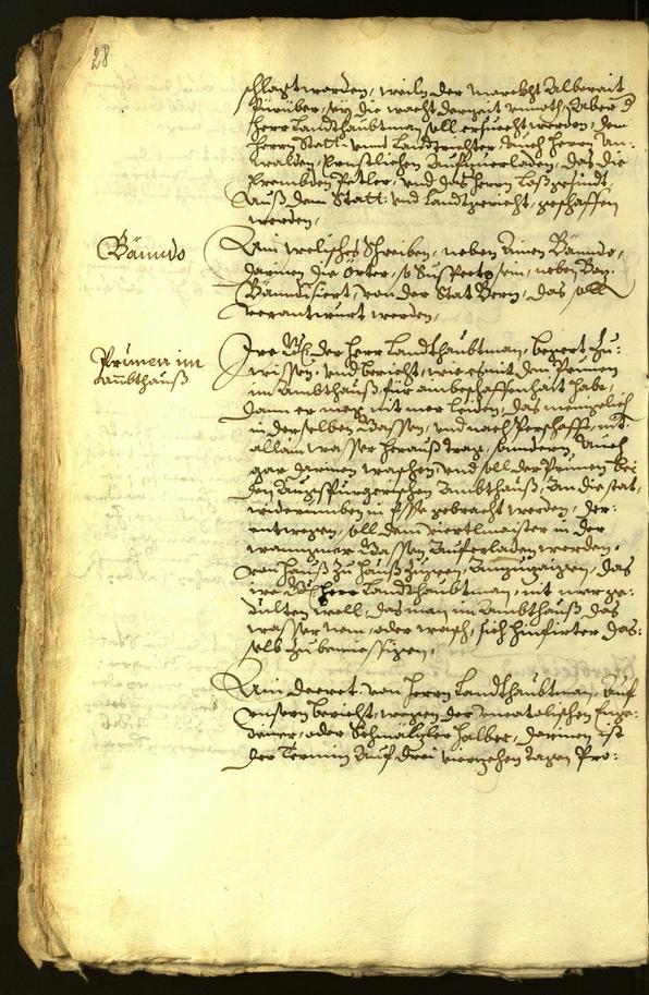 Archivio Storico della Città di Bolzano - BOhisto protocollo consiliare 1625 