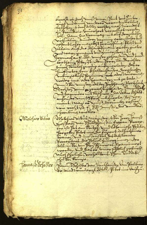 Civic Archives of Bozen-Bolzano - BOhisto Minutes of the council 1625 