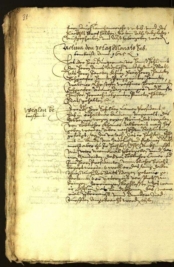 Civic Archives of Bozen-Bolzano - BOhisto Minutes of the council 1625 