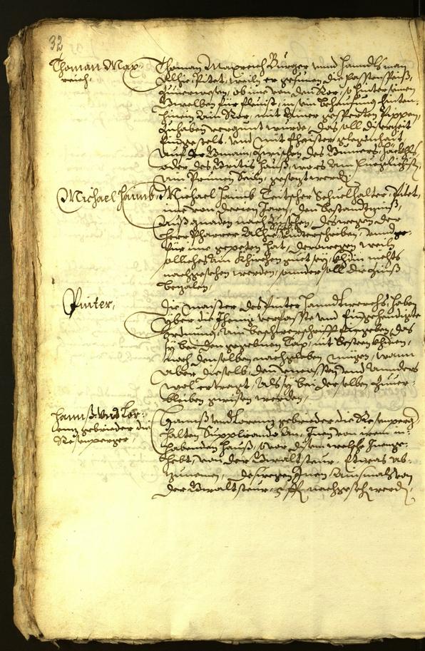 Civic Archives of Bozen-Bolzano - BOhisto Minutes of the council 1625 