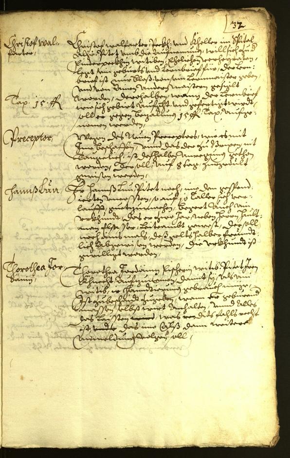 Archivio Storico della Città di Bolzano - BOhisto protocollo consiliare 1625 