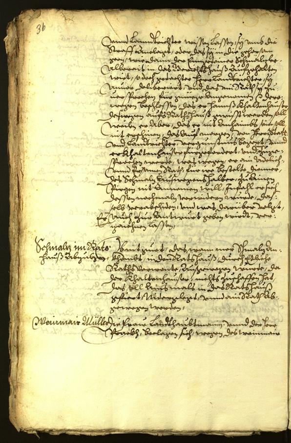 Civic Archives of Bozen-Bolzano - BOhisto Minutes of the council 1625 