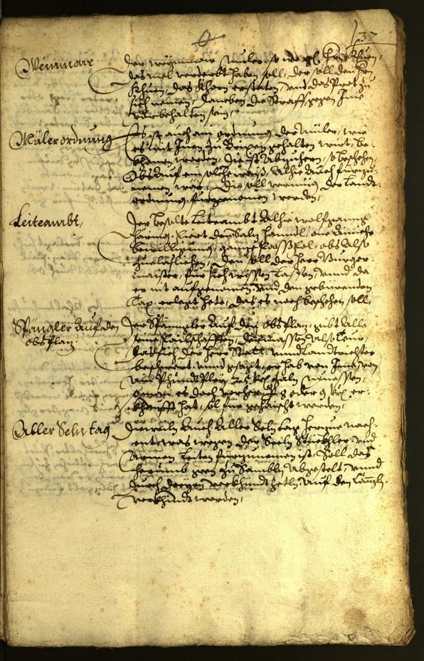 Civic Archives of Bozen-Bolzano - BOhisto Minutes of the council 1625 