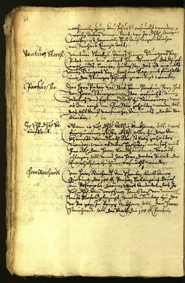 Civic Archives of Bozen-Bolzano - BOhisto Minutes of the council 1625 