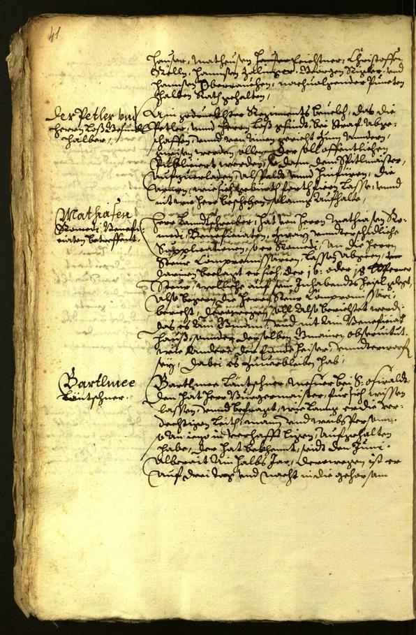 Civic Archives of Bozen-Bolzano - BOhisto Minutes of the council 1625 