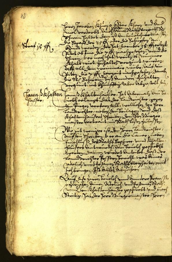 Civic Archives of Bozen-Bolzano - BOhisto Minutes of the council 1625 