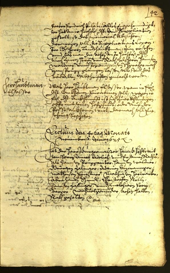 Civic Archives of Bozen-Bolzano - BOhisto Minutes of the council 1625 