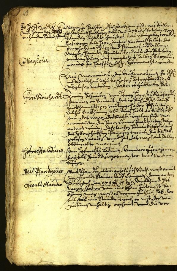 Civic Archives of Bozen-Bolzano - BOhisto Minutes of the council 1625 