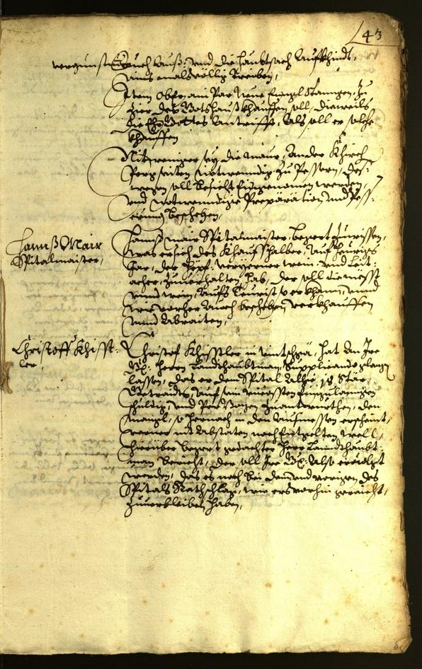 Civic Archives of Bozen-Bolzano - BOhisto Minutes of the council 1625 