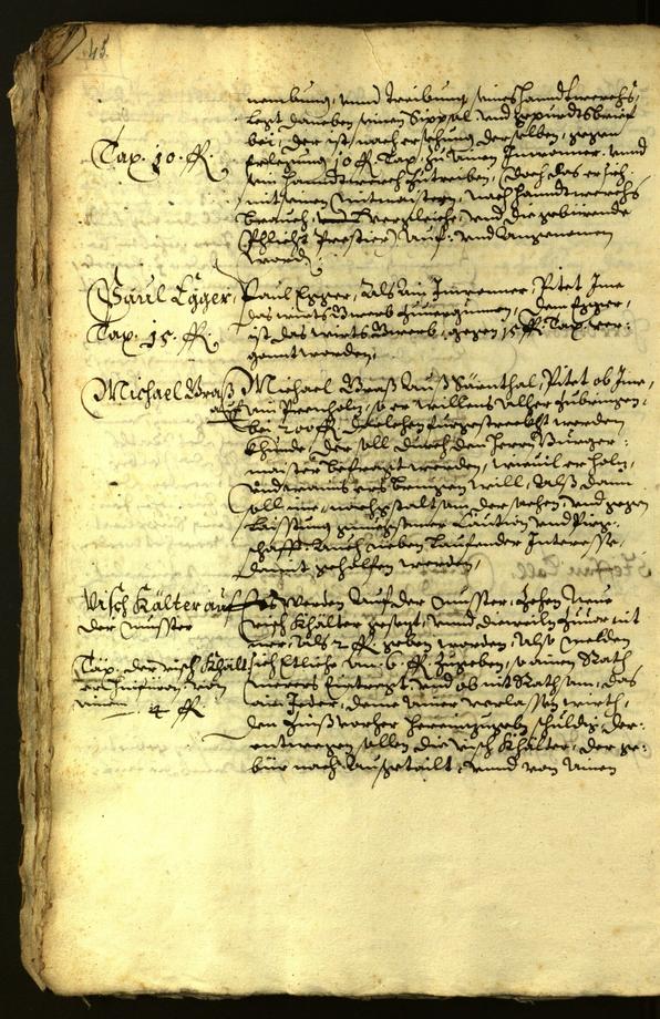 Civic Archives of Bozen-Bolzano - BOhisto Minutes of the council 1625 