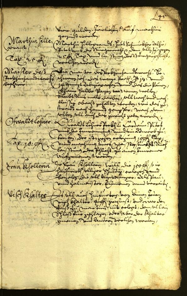 Archivio Storico della Città di Bolzano - BOhisto protocollo consiliare 1625 