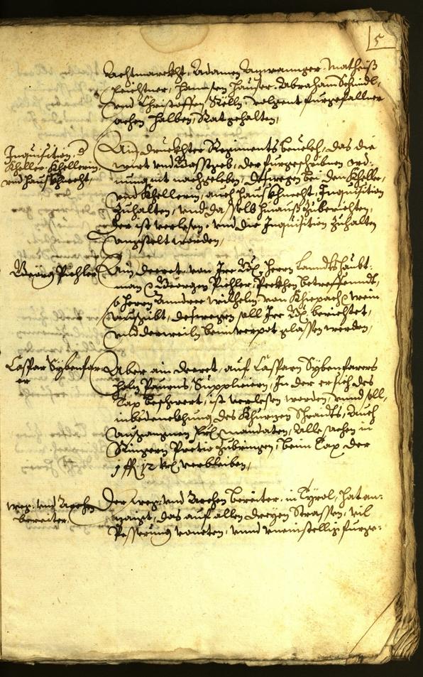 Civic Archives of Bozen-Bolzano - BOhisto Minutes of the council 1625 