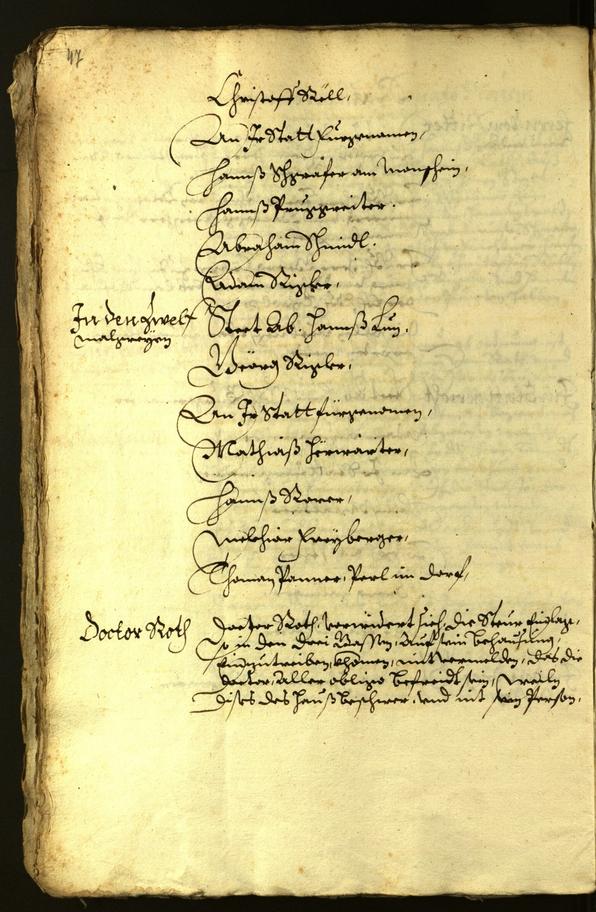 Civic Archives of Bozen-Bolzano - BOhisto Minutes of the council 1625 