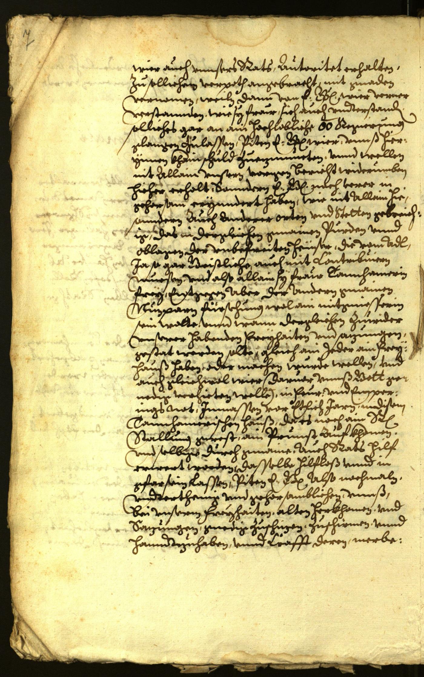 Civic Archives of Bozen-Bolzano - BOhisto Minutes of the council 1625 