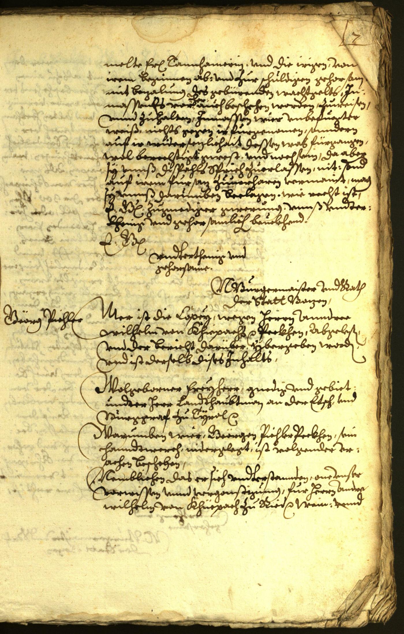 Civic Archives of Bozen-Bolzano - BOhisto Minutes of the council 1625 