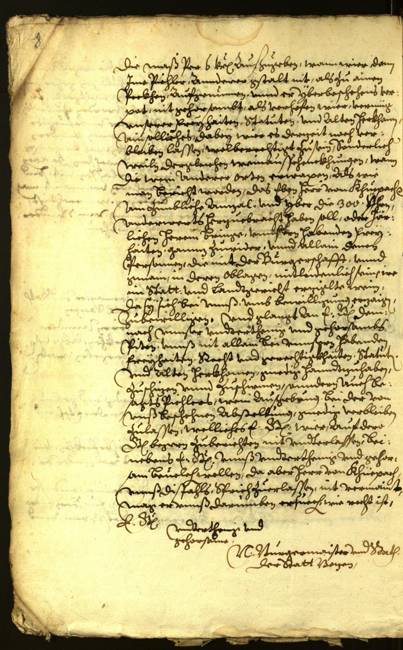 Civic Archives of Bozen-Bolzano - BOhisto Minutes of the council 1625 