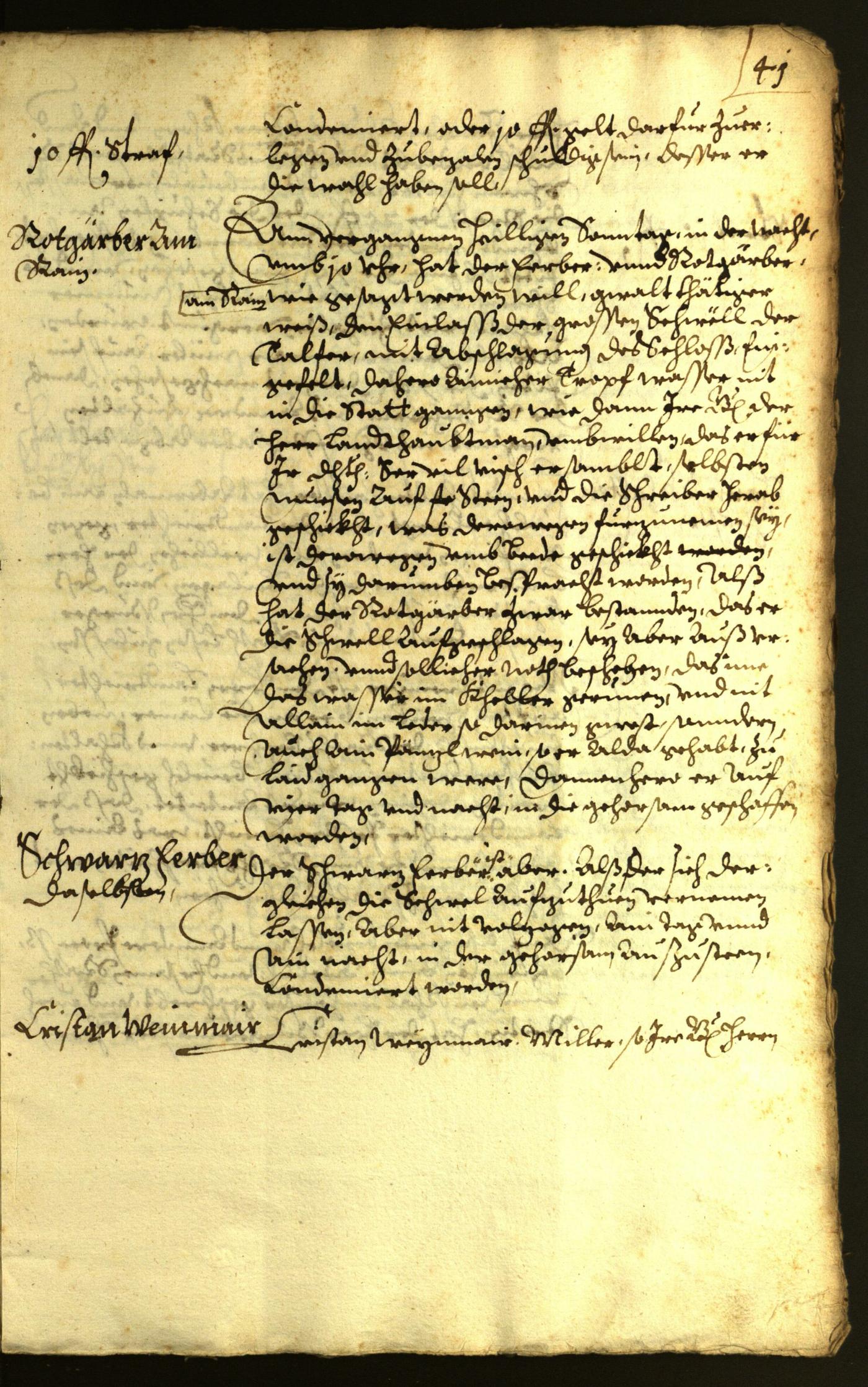 Stadtarchiv Bozen - BOhisto Ratsprotokoll 1625 