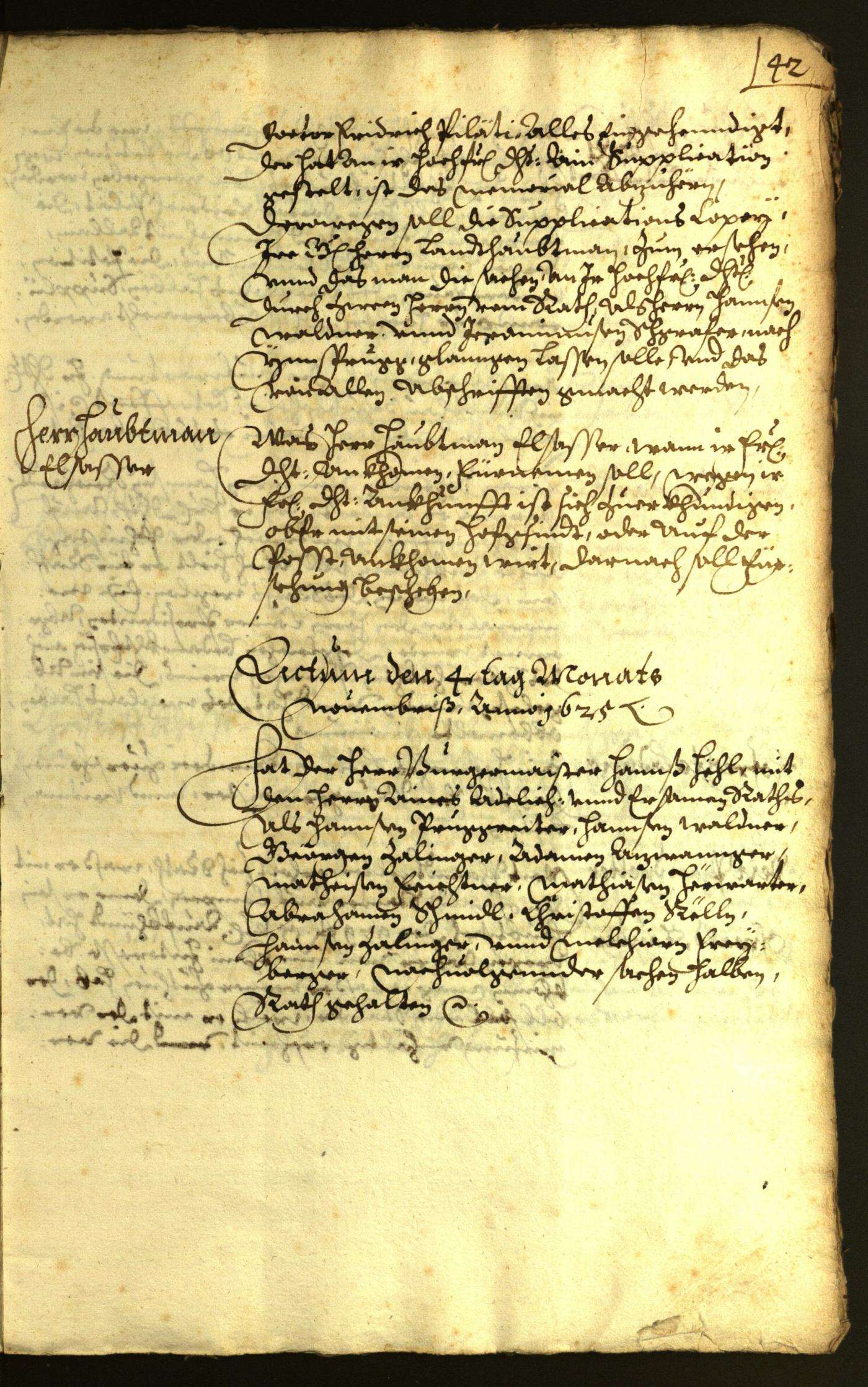 Civic Archives of Bozen-Bolzano - BOhisto Minutes of the council 1625 