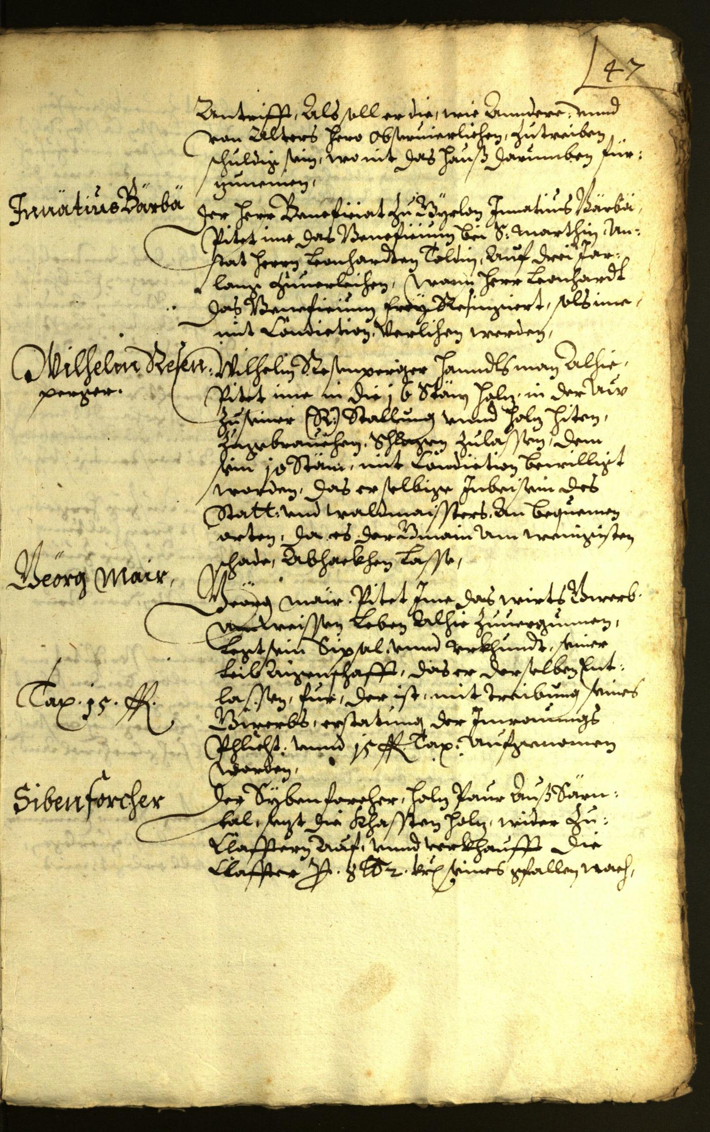 Civic Archives of Bozen-Bolzano - BOhisto Minutes of the council 1625 