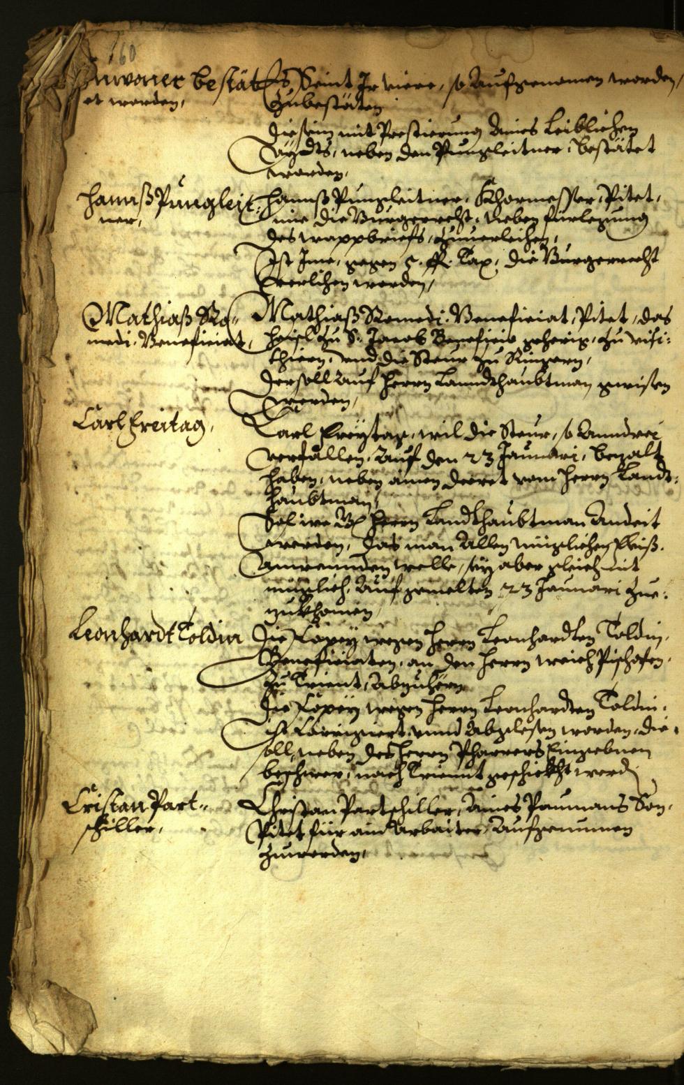 Civic Archives of Bozen-Bolzano - BOhisto Minutes of the council 1625 