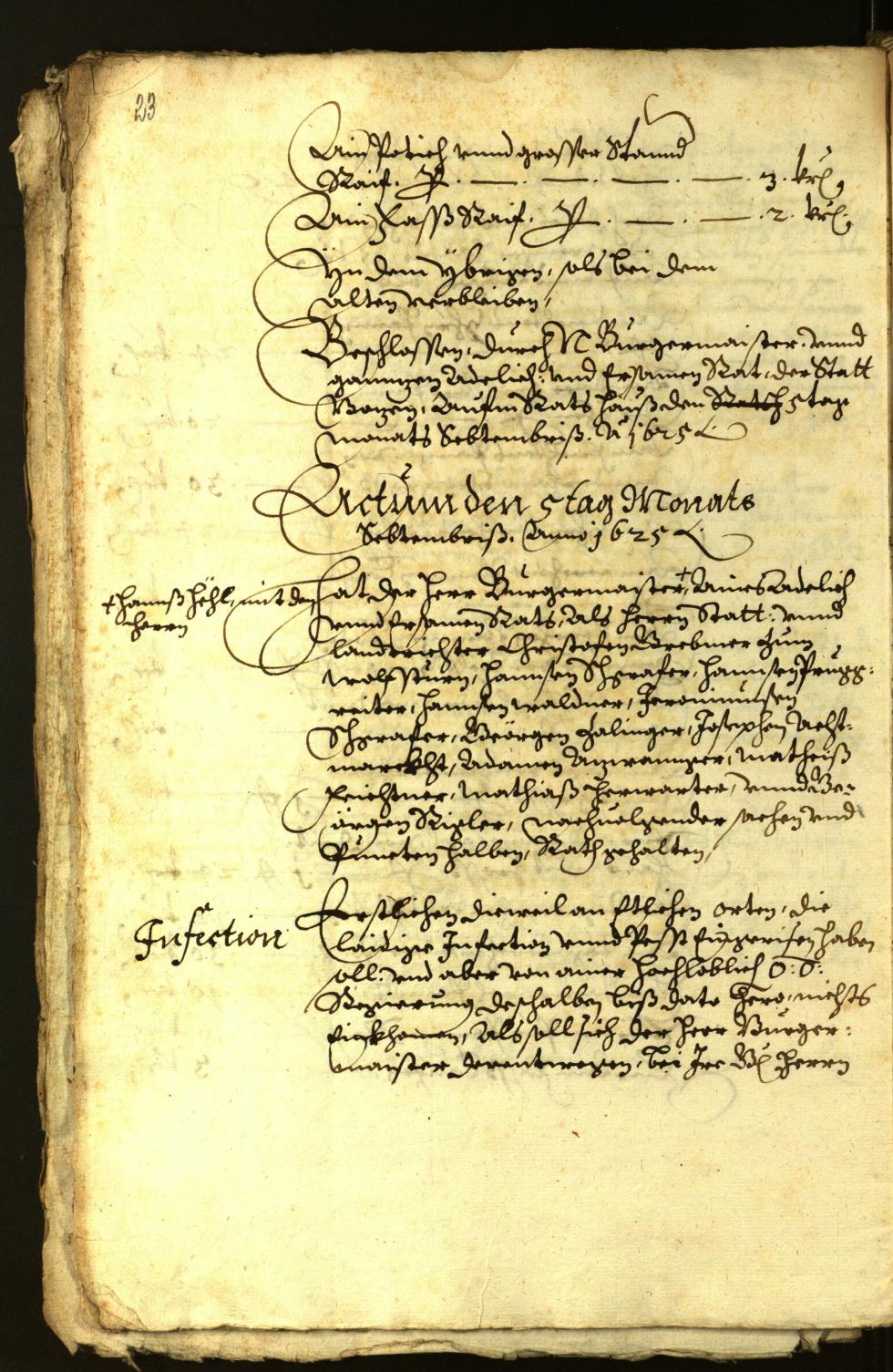 Archivio Storico della Città di Bolzano - BOhisto protocollo consiliare 1625 