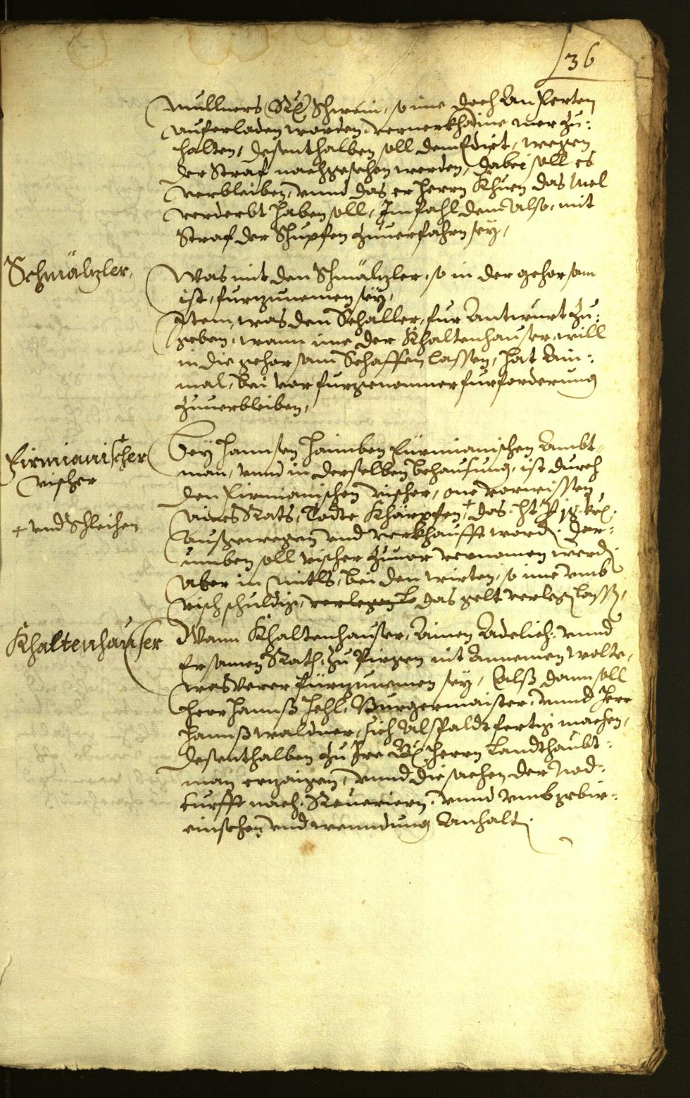 Stadtarchiv Bozen - BOhisto Ratsprotokoll 1625 