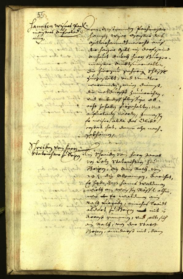 Stadtarchiv Bozen - BOhisto Ratsprotokoll 1626 