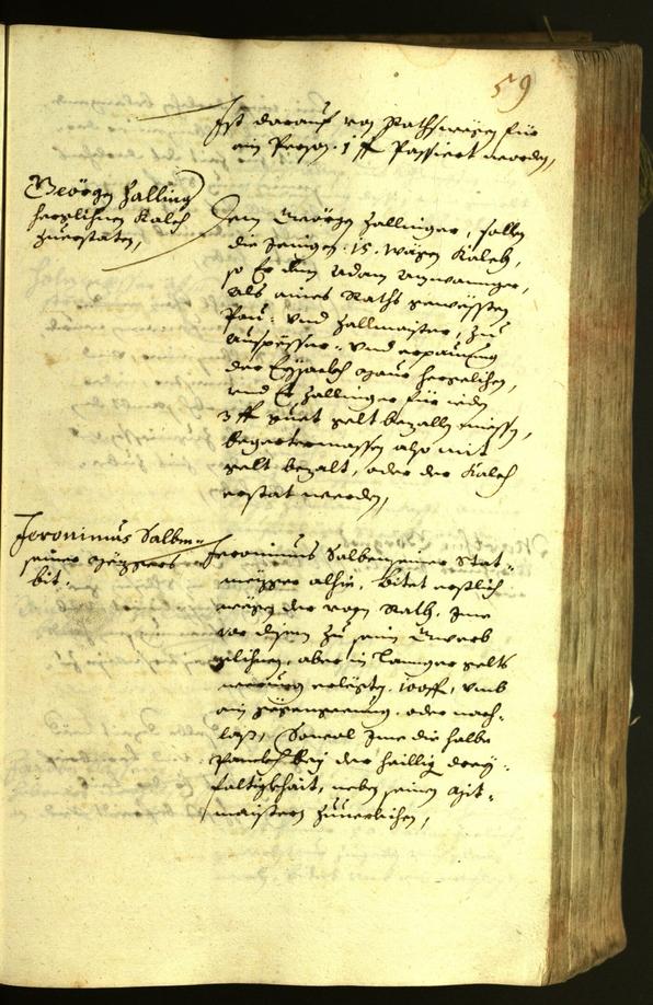 Civic Archives of Bozen-Bolzano - BOhisto Minutes of the council 1626 