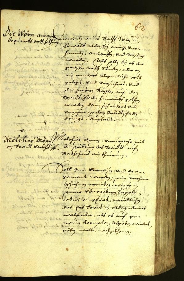 Civic Archives of Bozen-Bolzano - BOhisto Minutes of the council 1626 