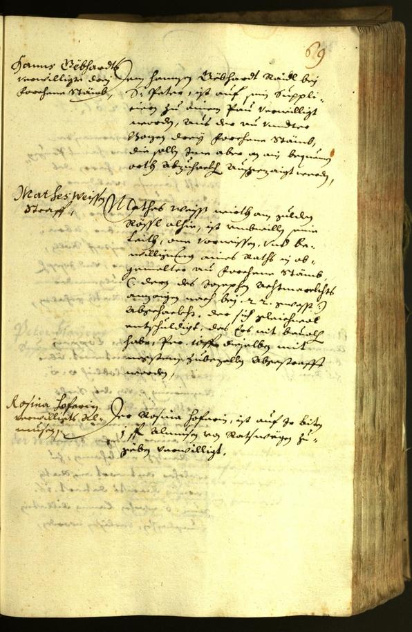 Civic Archives of Bozen-Bolzano - BOhisto Minutes of the council 1626 