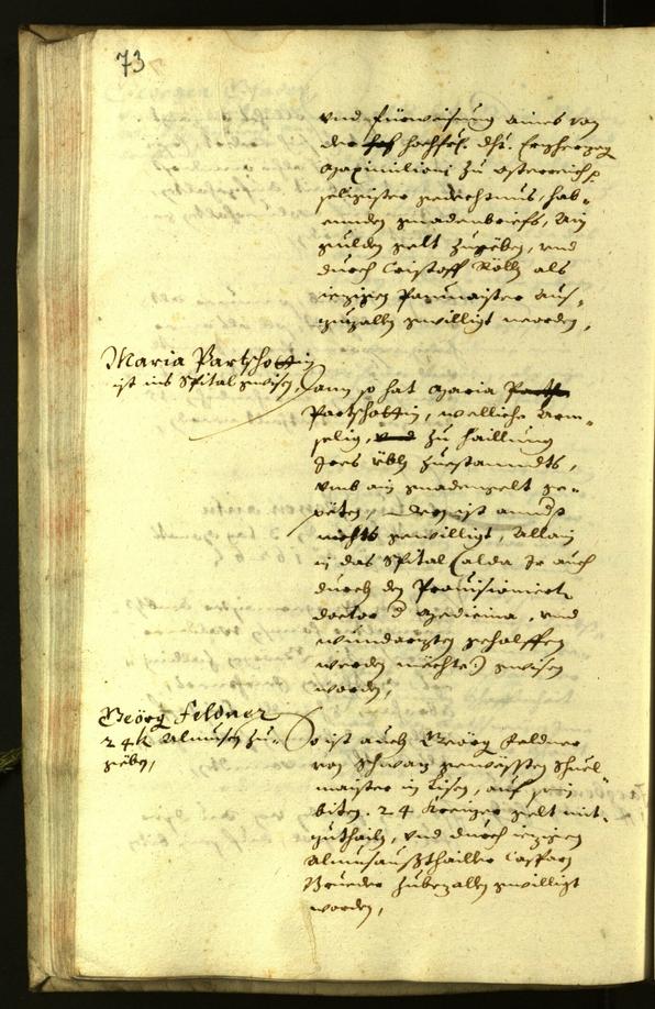 Stadtarchiv Bozen - BOhisto Ratsprotokoll 1626 