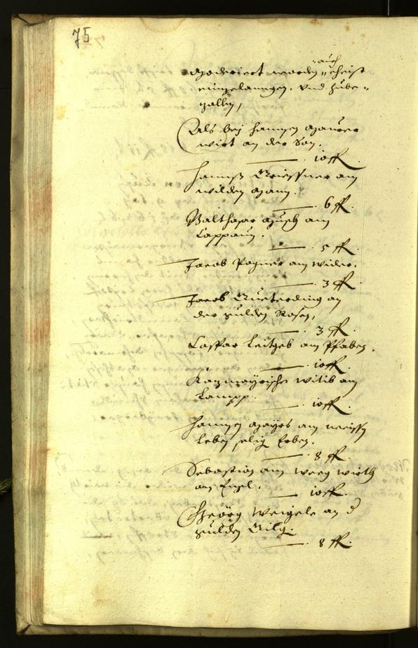 Stadtarchiv Bozen - BOhisto Ratsprotokoll 1626 