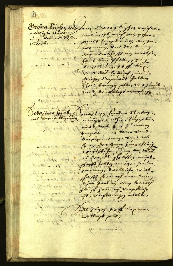 Stadtarchiv Bozen - BOhisto Ratsprotokoll 1626 