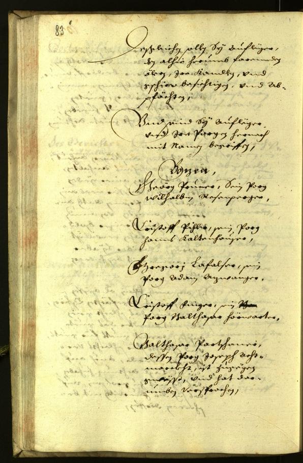 Stadtarchiv Bozen - BOhisto Ratsprotokoll 1626 