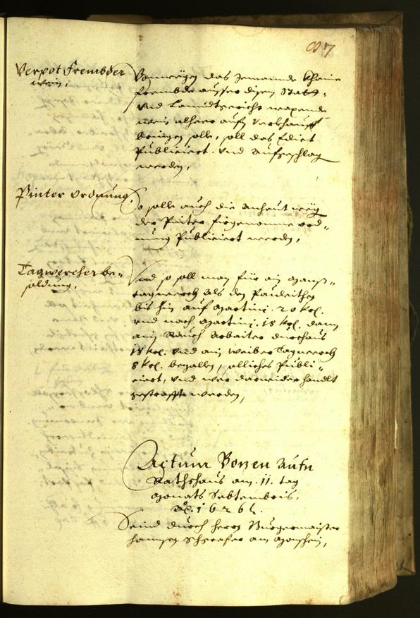 Civic Archives of Bozen-Bolzano - BOhisto Minutes of the council 1626 