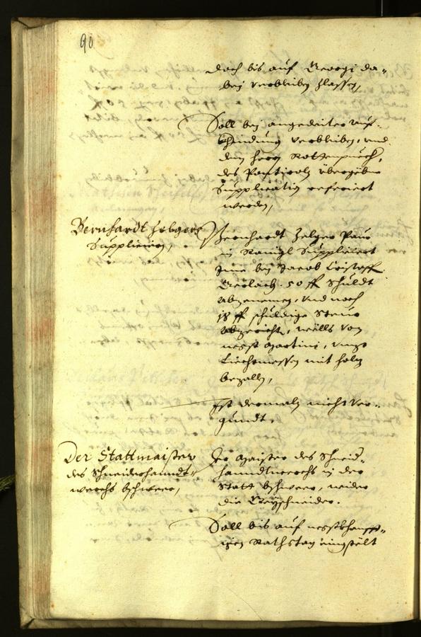 Stadtarchiv Bozen - BOhisto Ratsprotokoll 1626 