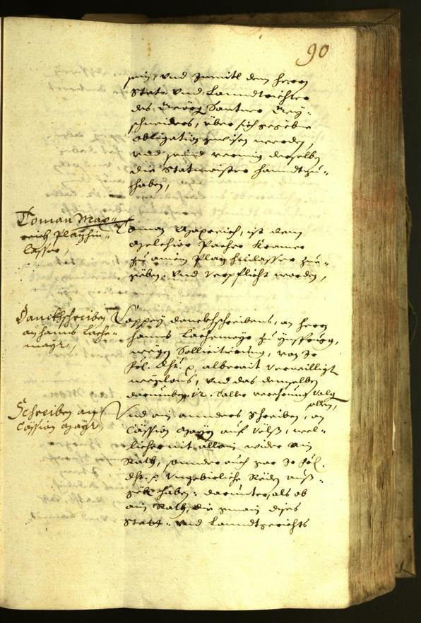 Civic Archives of Bozen-Bolzano - BOhisto Minutes of the council 1626 