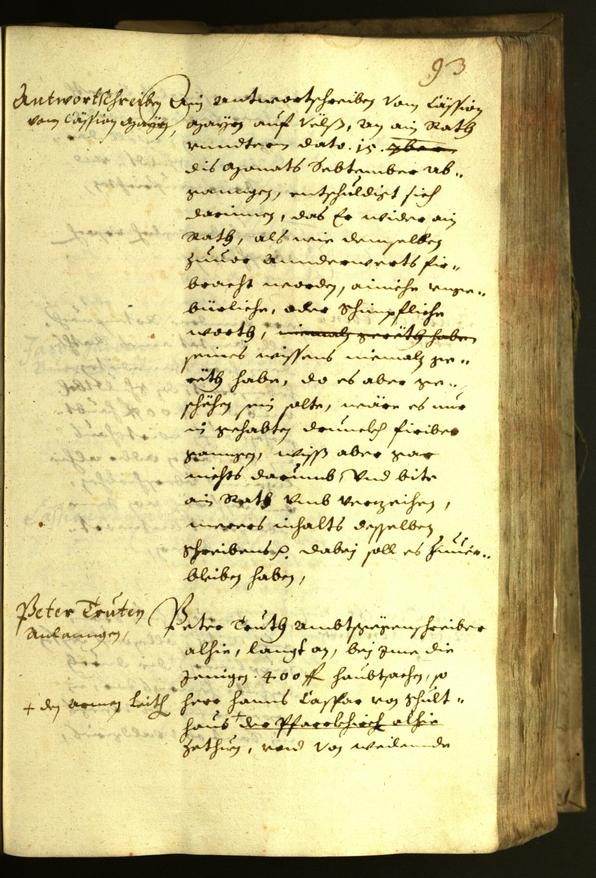 Civic Archives of Bozen-Bolzano - BOhisto Minutes of the council 1626 