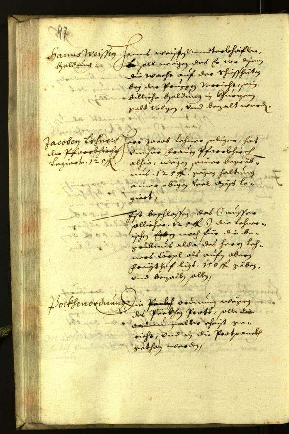 Civic Archives of Bozen-Bolzano - BOhisto Minutes of the council 1626 