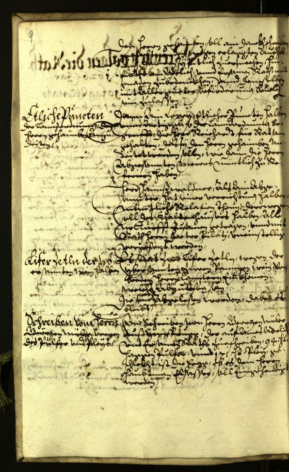 Civic Archives of Bozen-Bolzano - BOhisto Minutes of the council 1626 