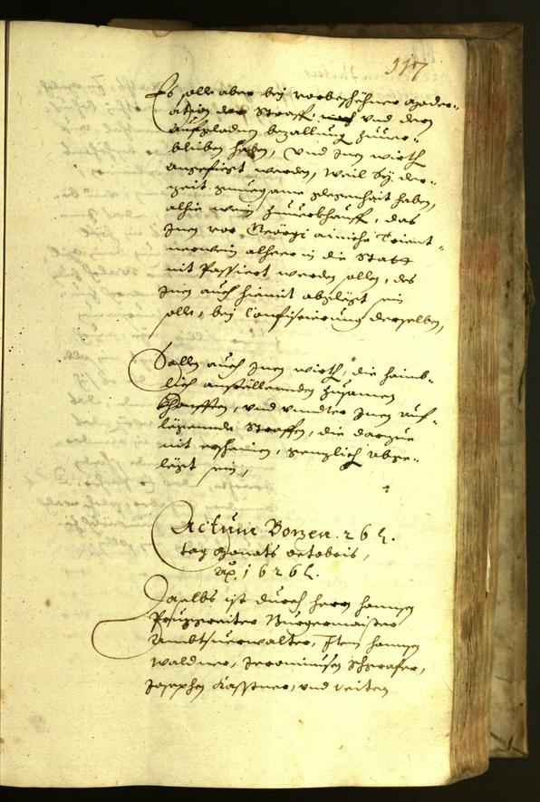 Civic Archives of Bozen-Bolzano - BOhisto Minutes of the council 1626 