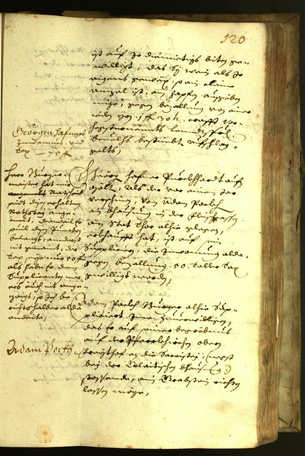 Civic Archives of Bozen-Bolzano - BOhisto Minutes of the council 1626 