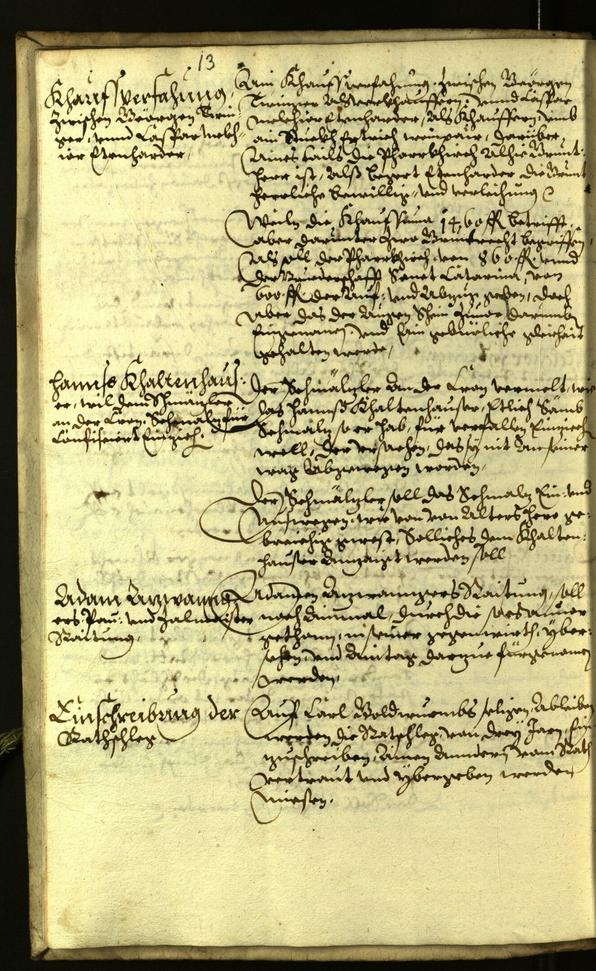 Civic Archives of Bozen-Bolzano - BOhisto Minutes of the council 1626 