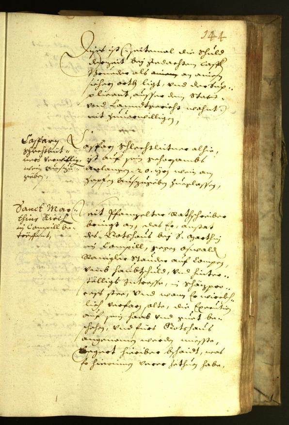 Stadtarchiv Bozen - BOhisto Ratsprotokoll 1626 