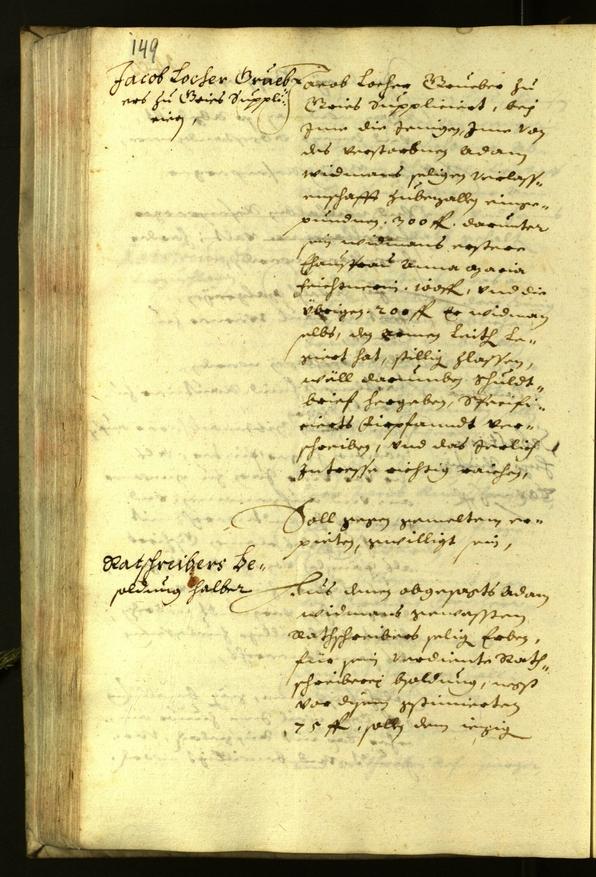 Civic Archives of Bozen-Bolzano - BOhisto Minutes of the council 1626 