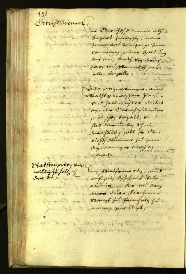 Civic Archives of Bozen-Bolzano - BOhisto Minutes of the council 1626 