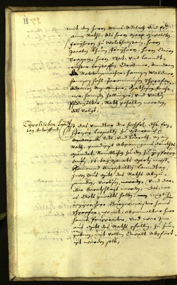 Civic Archives of Bozen-Bolzano - BOhisto Minutes of the council 1626 