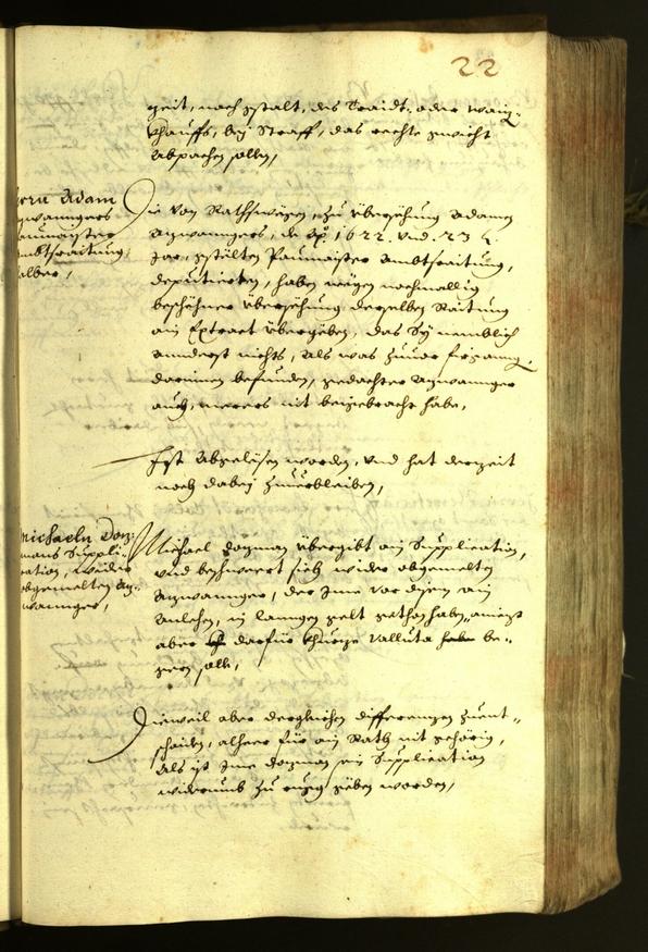 Civic Archives of Bozen-Bolzano - BOhisto Minutes of the council 1626 